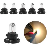 5Pcs Universal Wedge Dashboard Warming Indicator T3/T4.2 Led Light Bulbs Super Bright 12V Led Car Interior Lights Accessories