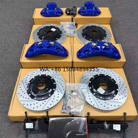 Front Akebono 9N 6 Pot Rear EPB 4 Pot Brake Caliper Kit, High Performance Automotive Brake Refit And Upgrade Accessories