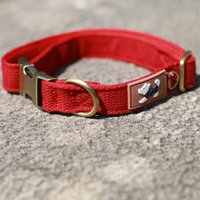 Adjustable Comfortable Inner Dog Leash Band Medium Small Dog Collar with Metal Buckle No Choking Neck Circle