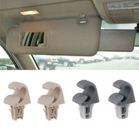 Sun Visor Clip Hook Bracket Car Interior Plastic Sunvisor Fastener Clip Trim for Toyota Camry Corolla Highlander Prius/RAV4
