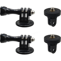 Tripod Adapter Mounts Base With 1/4 Screw Fixed for Dji Insta360 Action 6 5Pro 4 X5 X4 Camera Accessories Set