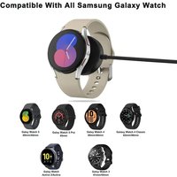 USB Fast Charger For Samsung Galaxy Watch 7 FE 6 5 4 40 44mm/Watch 3 41 45mm/Watch 5 Pro 45mm Active 1 2 Cable Charging Dock