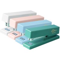 Multicolor Desk Binding Paper Stapler Durable Book Binder Office Stationery Fashionable Desk Accessories for Office And School