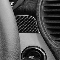 For Mercedes-Benz SLK R171 2004-2010 Carbon Fiber Instrument Dashboard Centre Panel Car Accessories Interior Decorative Stickers