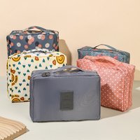 Women's Waterproof Makeup & Toiletries Travel Bag | Portable Cosmetic Organizer, Hanging Shower Pouch