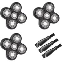 5 Blade Rotating Head for Head shaver 5D Men's Electric Shaver Replacement Heads Razor Blade Head Electric Beard Shaver