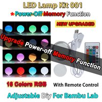 For Bambu Lab Lithophane Led Panel CMYK LED Backlight Board PLA Basic CMYK Lithophane Bundle 3DPrint Lithophane Photo LED Kit00