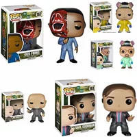 FUNKO POP Television Breaking Bad GUS FRING 167 SAUL GOODMAN 163 Walter 160 MIKE 165 Jesse Pinkman 161 Vinyl Figures Model Toys