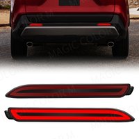 Für Toyota RAV4 Camry Hinten Licht Kit Reflektor Nebel Lampe Stoßstange Bremse Rot für Lexus IS-F GX470 RX300 Sienna Venza Reiz Innova