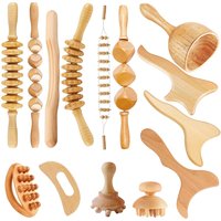 Wood Massage Maderoterapia Massager Roller Anti Cellulite Slimming Gua Sha Massager For Body Back Foot Masajeador