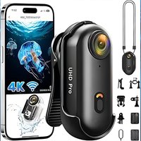 AliExpress NONE Sports Camera 4K FHD With TF Card Video Recording In Helmet Motorcycle Bike Thumb Size Snap Cam Waterproof Case Action Camera
