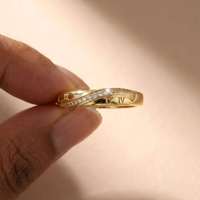 925 Sterling Silve Fashion Wedding Exquisite Ring For Women Micro Paved Cubiz Zircon Finger Rings Female Engagement Jewelry