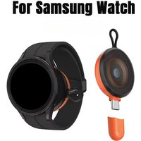 Watch Magnetic Wireless Charger For Samsung Galaxy Watch 8/7/6/5/4 Classic/Ultra/Active 2 Type C Port Charging