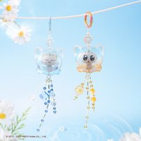 New Luo Xiaohei Official Authentic Wind Chime Keychain Blind Box Blessing Style Anime Merch Bag Pendant Car For Anime Fans