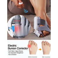 Electric Bunion Corrector Airbag Traction Vibration Orthopedic Foot Hallux Valgus Braces Rehabilitation Therapy Toe Correction