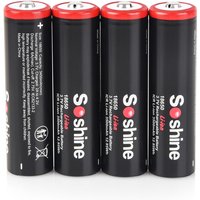 Soshine 18650 3500mAh Lithium Battery 3.7V 35A ICR18650 Real Capacity 3500mAh Flashlight 18650 Li-ion Rechargeable Batteries