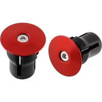 2PCS Bicycle Handlebar Bar End Plugs Caps Expansion Lock Plug Color Alloy Road Bike Bicycle Handlebar Tape Outerdoor Accessories
