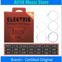 IRIN E140 Electric Guitar Strings High Carbon Steel Nickel Steel Wound Antirust Professional Guitar String Accessories