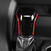 Carbon Fiber Gear Shift Knob Cover Lever Stick Head for Toyota Corolla 2019-2024 Camry 2018-2023 - Car Accessories Trim
