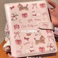 IFFVGX A5 Kpop Idol Binder Photocard Holder PU Photo Album Photocards Collect Book Cards Storage Kawaii Stationery 포토카드 용품