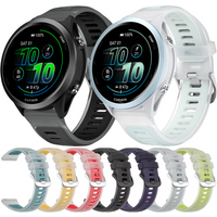 Silicone Strap For Garmin Forerunner 570 47mm 42mm 265 55 255 245 Music/vivoactive 6 5/Venu 3 2Plus Band Sport 20 22mm Watchband