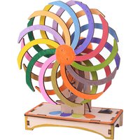 DIY Handmade Magic Window DIY Science Experiment Kit & Education Model Toy Physics Science Toys For Children Gift Toy Project