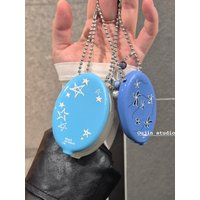 Korean Ins Style Silicone Coin Purse Women's Personalized Star Design Portable Pendant Bag for Girls