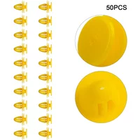 50pcs For Volvo Rivet Car Door Trim Panel Clips Fasteners For Hyundai For Volvo S80 S40 S60 C30 C70 V40 V50 V70 Yellow Plastic