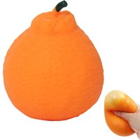 Stress Relief Soft Simulation Orange Fruit,Slow Rising Squeeze Toy for Anxiety Relief, Cute Citrus Fidget Sensory Toys for Adult