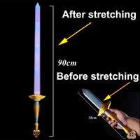 hot Rumi Sword Prop Replica for Cosplay Fantasy Accessory Halloween Costume Movie Collectible Rumi Long Knife Mira Sword Anime