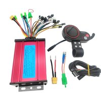 36V 48V 52V 60V 350W 450W 500W 600W 20A 25A Electric Scooter E-Bike Dual-mode Brushless Controller LCD Display Fit S866 T100