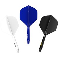 CUESOUL ROST 77 Integrated Dart Shaft and Flight,Standard Shape-Solid Color