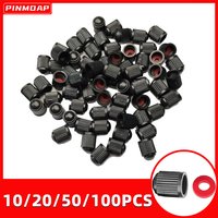 AliExpress pinmoap PINMOAP Automotive Tire Valve Cover Dustproof And Waterproof Cap With O-Gasket General Motors Motorcycle Bicycle Valve Cover