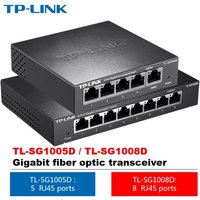 TP-LINK 5-port Gigabit Switch,8-port Gigabit Switch Enterprise-grade Switch, Monitoring Network Cable Splitter, Metal Body