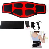 Electric Slimming Massage Belt Heating Pulses Tone Abdominal Muscle Stimulator EMS Acupuncture Tens Physiotherapy Myostimulator