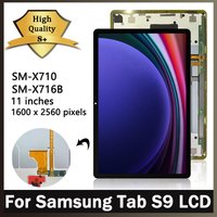 11" AMOLED 120Hz For Samsung Tab S9 X710 X716 LCD Display Touch Screen Digitizer Panel Assembly SM-X710 SM-X716B Display