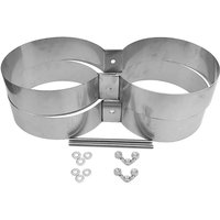 Double Cylinder Bottles Retainer Stainlee Steel Diving Tanks Band Carry Rings Double Twin Cylinder Tanks Mounting Band