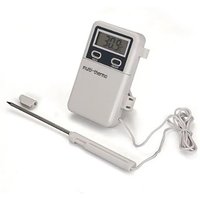WT-2 External Probe Digital Probe Thermometer with 93cm Temperature Alarm Thermograph WT-2