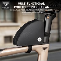 TOSUOD Cycling Bike Bag Triangle Bag Bike Front Tube Frame Storage Bags MTB Road Bicycle Accessories