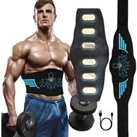 ABS Trainer Electric Muscle Stimulator EMS Abdominal Muscle Toner Belt Body Massger Fitness Training Exerciser Home Gym Workout