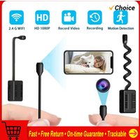 HD 1080P X7 Mini WIFI Camera Surveillance Camera with Small Adjustable Snake Lens for Photo Video Secret Camera Mini WIFI Camera