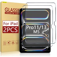 2pcs For iPad Pro 11 13 M5 2025 Tempered Glass Screen Protector On iPad Pro 11 M5 M4 13 Film Accessories