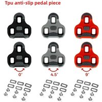 AliExpress NONE For KEO Bike Cleats for LOOK KEO Road Bicycle Pedals Cleat Self-locking 0/4.5/9 Degree Cycling Shoes Cleats Pedal Clip