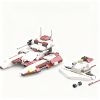 231PCS MOC Space Battle Galactic Republic Fighter Tank Better Scale Proportions Model DIY Creative Building Blocks Display Gift