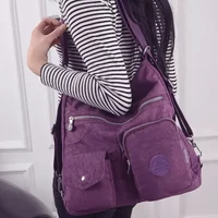 Women's Large Capacity Oxford Cloth Tote Bag, Vintage Retro Casual Single Shoulder Crossbody Bag for Daily Use Shoulder Bag
