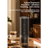 Wireless Portable Capsule Coffee Machine Fully Automatic Italian Pumped Wireless Espresso Machine