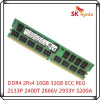 Hynix DDR4 16GB 32GB 2133P 2400T 2666V 2933Y 3200A 2RX4 PC4 2133MHz 2400MHz ECC REG RDIMM RAM 32G Server memory