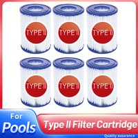 Pool Filter Cartridge for 58094 Type II Filter Pump for Above Ground Pools, Hot Tubs Filter Compatible with Lay Z Spa Filter Pum