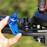 For BMW C650SPORT C650 SPORT C650GT CNC Motorcycle Accessories Brake Lever Parking Button Semi-automatic Lock Switch