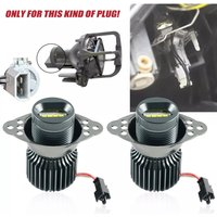 2x E90 E91 LCI 2009-2012 LED Angel Eyes Halo Ring Marker Light Bulbs Fit For BMW